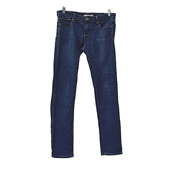 Forever 21 Low Rise Straight Leg Jeans Blue Denim Women’s 28 - Picture 3 of 13